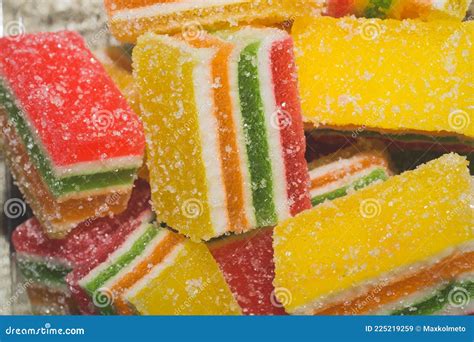 Jelly Marmalade Candy Sweets Close Up Stock Image Image Of Heap