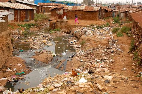 A Selection Of Conditions And Volunteers In Kibera Kibera Uk
