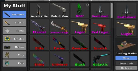 Made without bias, by the top clans in mm2, for you all. Roblox Mm2 Eternal Knife Code | Free Robux And Tix ...