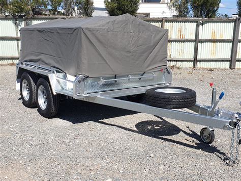 8x5 Tandem With Canvas Cover Trailer Builders And Repairs Christchurch