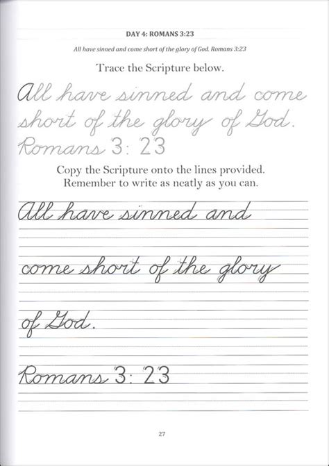 Cursive handwriting books for adults. Handwriting Practice from the Bible! Book 2 (Cursive ...