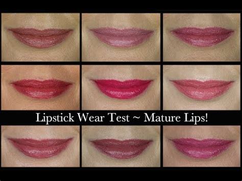 Maybe you would like to learn more about one of these? Lipstick Wear Test for Mature Lips! 2017 - YouTube