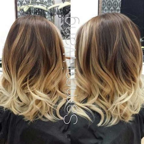 The best hair color trends of 2018 practically come with their own vocabulary! 20 Short Blonde Ombre Hair