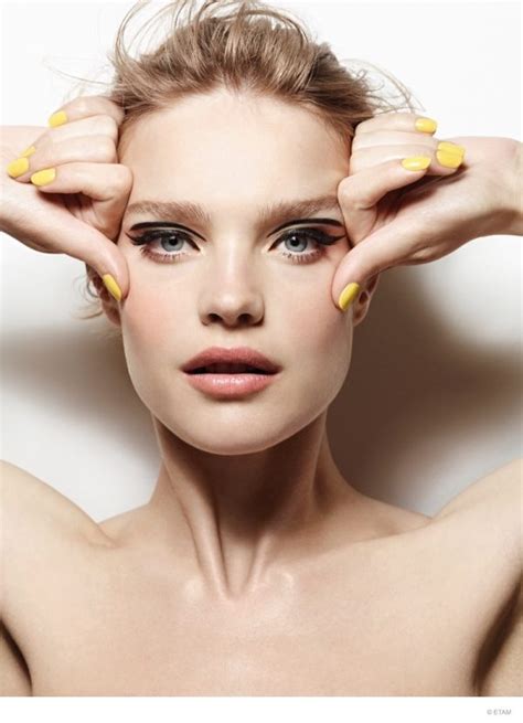 Natalia Vodianova Stuns For Etam Makeup Ad Campaign Fashion Gone Rogue