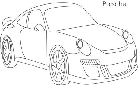 Coloring pages simple car easy acqle8kji unsolved math problems 3rd grade diagnostic test 692x291 big for. Super car, Coloring pages for kids and Porsche on Pinterest