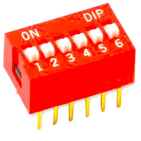 Dip Switch 6 Positions Baymax
