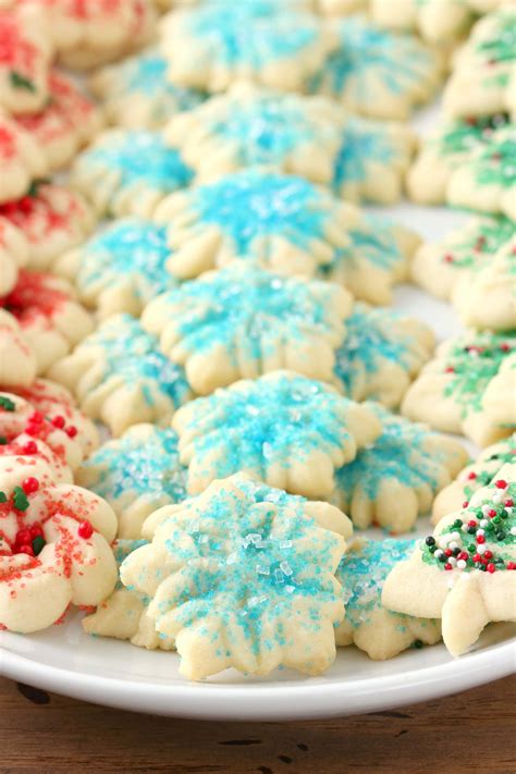 Classic Spritz Cookies A Kitchen Addiction