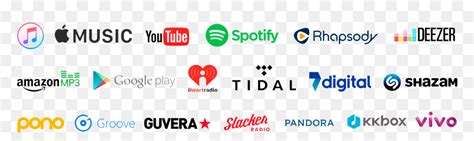 Todas as músicas mp3 dos seus artistas favoritos em poucos segundos. Music On All Platforms , Png Download - Music Streaming ...