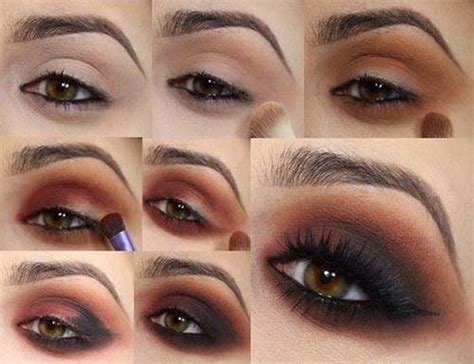 For brown eyes and fair skin hopefully this eyeshadow for brown eyes tutorial has helped you! How to do Brown Smokey Eye Makeup | StyleWile