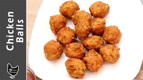 Chicken Balls Recipe Tasty Chicken Balls Recipe How To Make Chicken Balls By Mairaz Kitchen