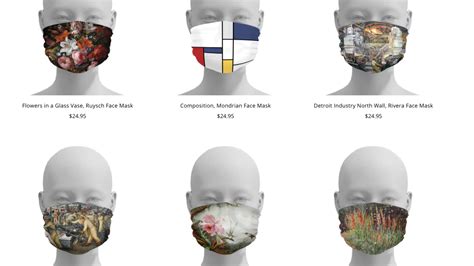 Dia Selling Art Inspired Face Masks During Coronavirus Pandemic