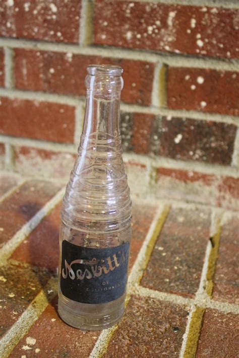 Nesbitts Of California Vintage Soda Bottle