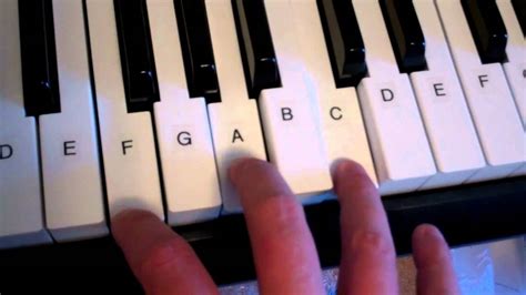 F Major Chord Piano Keyboard Demo Casio CTK 3000 YouTube