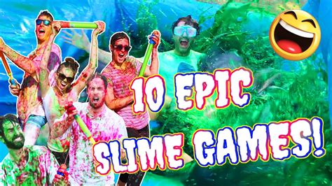 Getting Slimed Top 10 Games With Slime And Gunge Epic Slime Activities