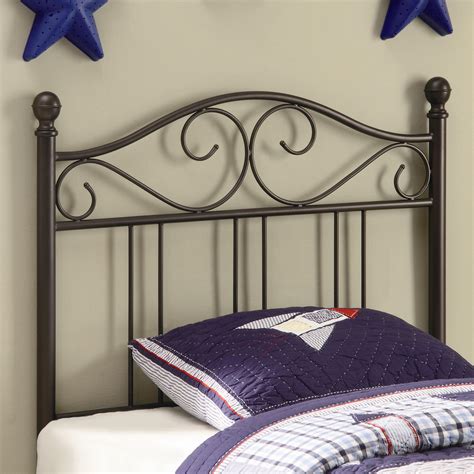 Coaster Youth Beds Transitional Twin Metal Headboard Rifes Home