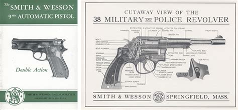 An Image Of The Smith And Wesson Model 39 And Cutaway View Of The 38