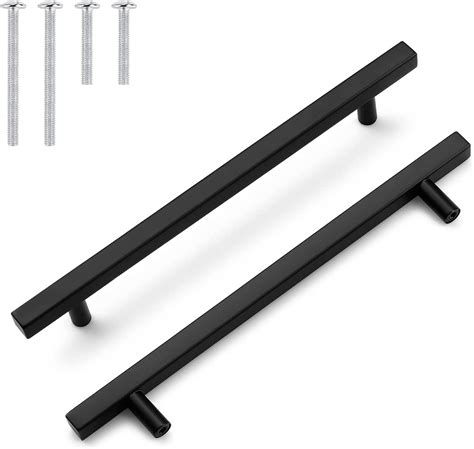 Probrico Cabinet Handles Pack Of 15 Black 7 12inch 192mm
