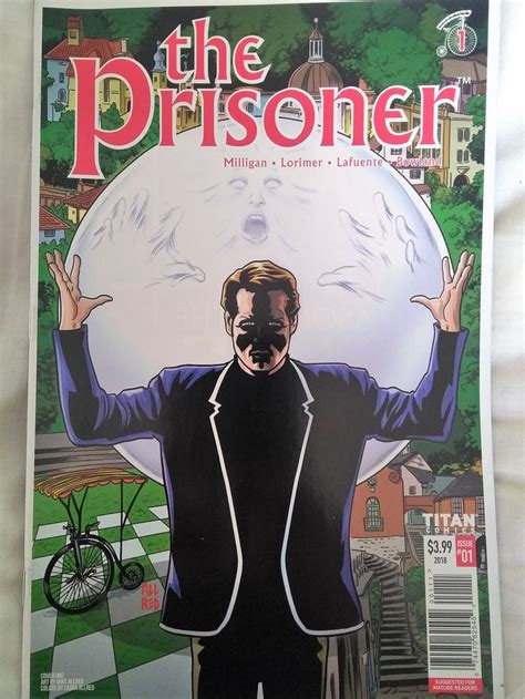 The Prisoner Comic 1 Variant Cover A