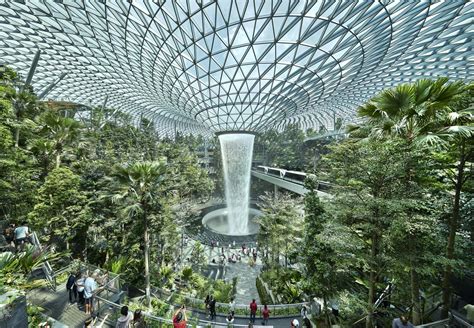 Aeropuerto Jewel Changi De Safdie Architects Arquine