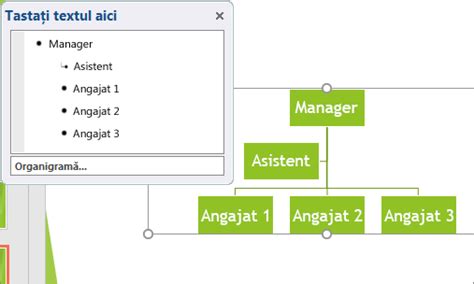 Crearea Unei Organigrame Asistență Office