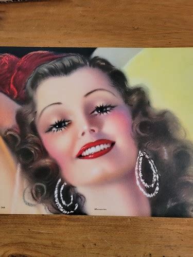 Artist Billy Devorss 1940s Pin Up Glamour Print Titled “me Flickr