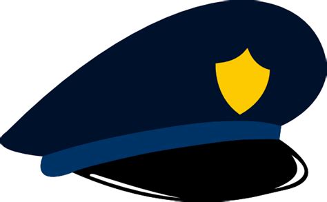 Police Hat Clip Art at Clker.com - vector clip art online, royalty free
