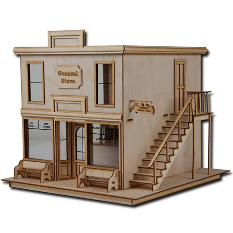 Laser Cut Half Scale Taft General Store Dollhouse Kit