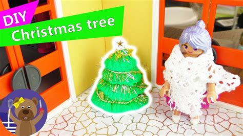 Κατασκευές Playmobil Φτιάχνουμε ένα χριστουγεννιάτικο δέντρο από Silk