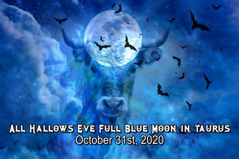 Halloween Blue Moon 2020 Bellesprit