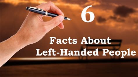 6 Facts About Left Handed People Youtube