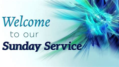 Welcome To Our Church Service Template Postermywall