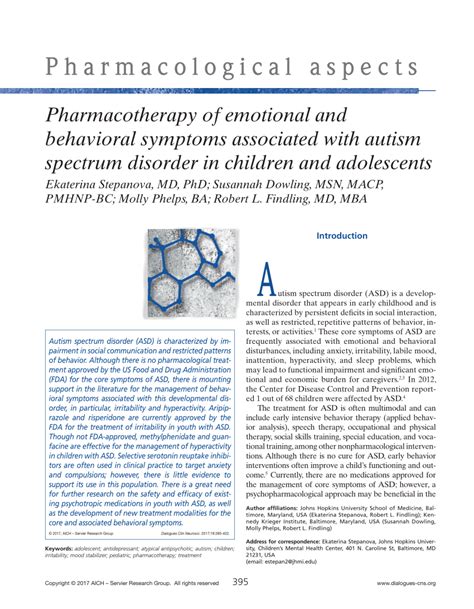 • repetitive behaviors of various kinds can be present in persons with severe intellectual disability, and also in persons with obsessive and compulsive disorders or tourette. (PDF) Pharmacotherapy of emotional and behavioral symptoms ...