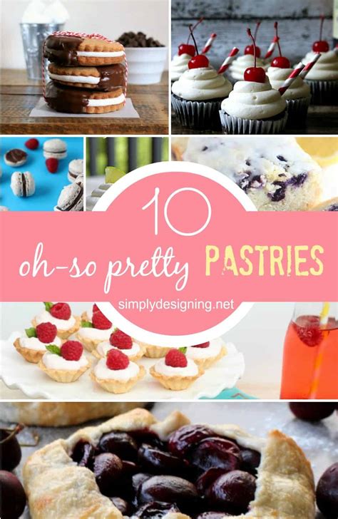 10 Pretty Pastries Simply Designing With Ashley