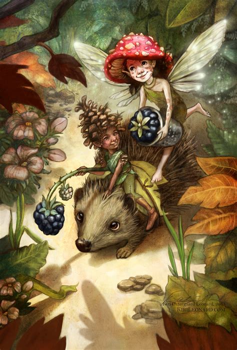 My Illustrations Reveal Hidden World Of Fairies And Magic Fairy