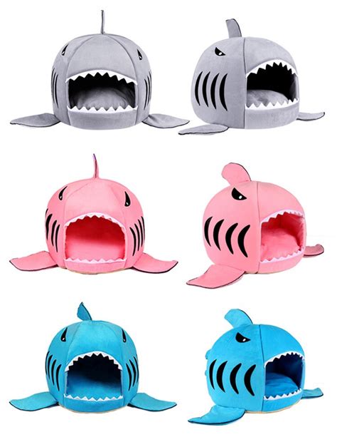 Shark Dog Bed Shark Cat Bed Shark Cat House Shark Dog House