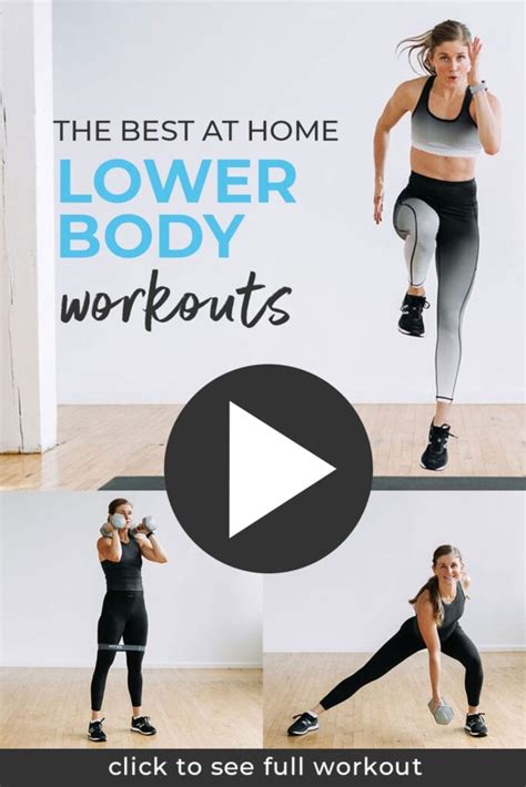 5 Best Leg Workouts At Home With Youtube Videos Nourish Move Love