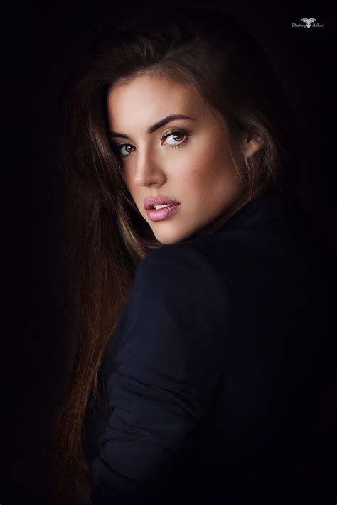 Model Ksenia Barasheva Pinner George Pin Beautiful Face Woman