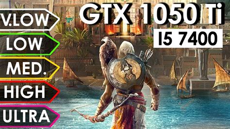 Assassins Creed Origins GTX 1050 Ti I5 7400 V Low Vs Low Vs