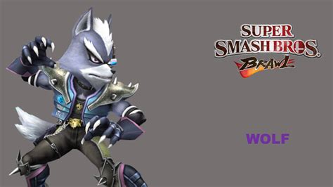 Super Smash Bros Brawl Wolf By Raptorfan9000 On Deviantart