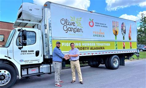 Darden Restaurants Donates Use Of Refrigerated Truck 26k To Food Bank