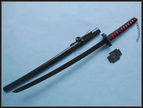 I thought zangetsu would eventually appear similar as we used to know it for the final clash against yhwach, but what the long sword representing the actual zangetsu, and the small sword representing the quincy spirit. Bleach Kurosaki ichigo Tensa Zangetsu Cosplay Sword.com