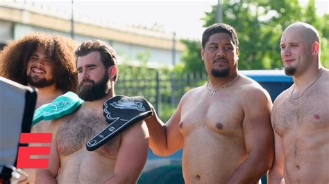 Eagles Offensive Line In The Body Issue Behind The Scenes Body Issue