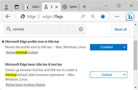 Tip Show User Profile Icon In Title Bar In Microsoft Edge Askvg