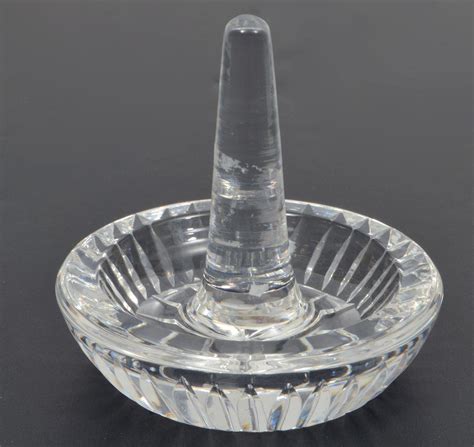 Lot Waterford Crystal Ring Holder