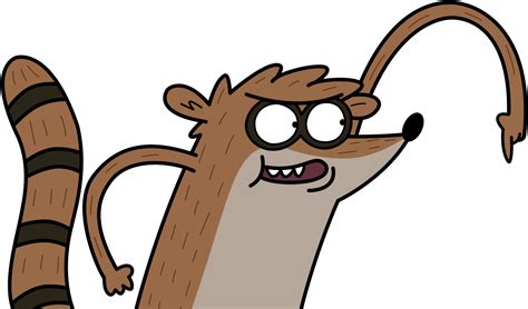 Download In Your Face Rigby Regular Show Png Full Size Png Image