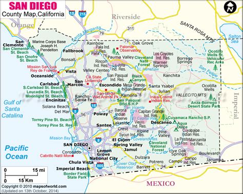 San Diego County Map Nix Termite