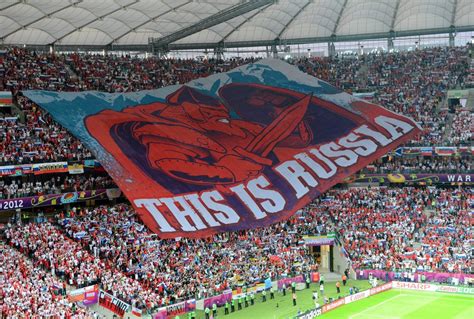 Euro 2012 Russian Hooliganism Looms Over Soccer Tournament The New