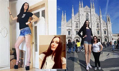 6ft 9in model with the longest legs in the world longest legs guinness world world records