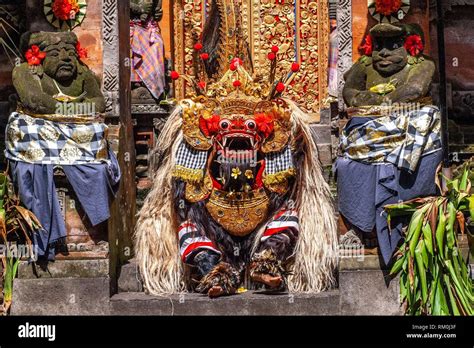 Barong And Kris Dance Traditional Balinese Dance Ubud Bali Island