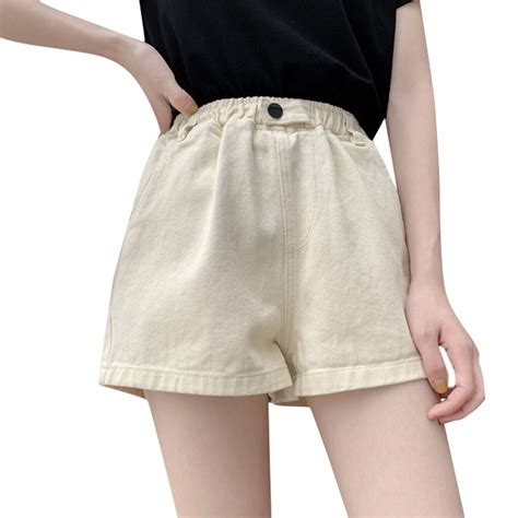 chamsgend sexy shorts women summer denim shorts jeans stylish high waist hole lady mini loose